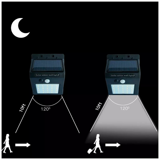 Foco Solar con Sensor de Movimiento
